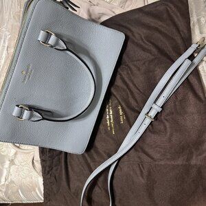 Kate Spade Medium Satchel with crossbody strap and dustbag